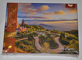 Пазл 1500 элементов / Two Pagodas (Тайланд)