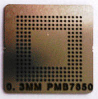 BGA трафарет 0,3mm PMB7850