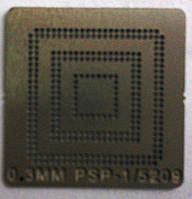 BGA трафарет 0,3mm PSP-1/5209