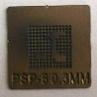 BGA трафарет 0,3mm PSP-6