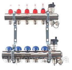 Колектор Emmeti (Італія) на 5 виходів для теплої підлоги, фото 1