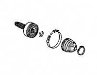 Шрус зовнішній передній комплект на Honda (Хонда) Pilot (оригінал) 44014-SZA-A02