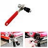 Витискач, знімач шатунів велосипеда GJB-022 з ручкою, посилена, фото 3