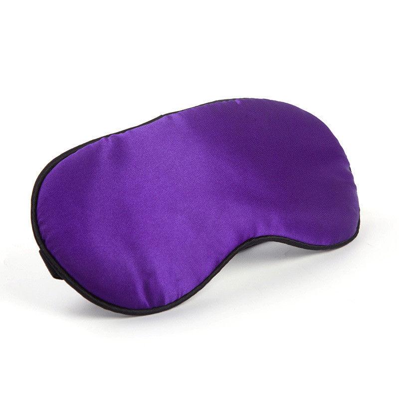 Маска для сну з шовку Silenta Silk Бузкова + беруші