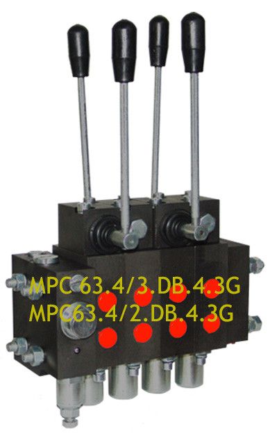 Гідророзподільник МРС 63.4/3.DB.4.3 G з ел.магн.клап.+ р/распр. МРС63.4/2.DB.4.3 G з звичайним клапаном
