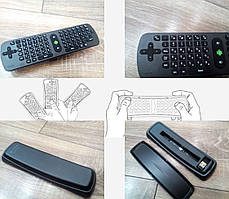 Гіропульт, мініклавіатура, бездротова миша, air mouse, Android TV Box, Smart TV — кирилева розкладка