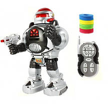 Чудова іграшка-робот "Космічний воїн" на радіокеруванні, подарунки для хлопчиків, найкращі дитячі товари, фото 2