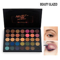 Beauty Glazed MUST HAVE PALETTE тени для век 35 цветов