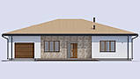 MS-029 Проект просторого одноповерхового будинку з гаражем, фото 3