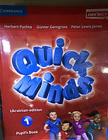 Англійська мова. Quick minds 1 PB