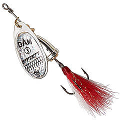 Блешня-обертова DAM Effzett Executor з борідкою 3г (reflex silver)