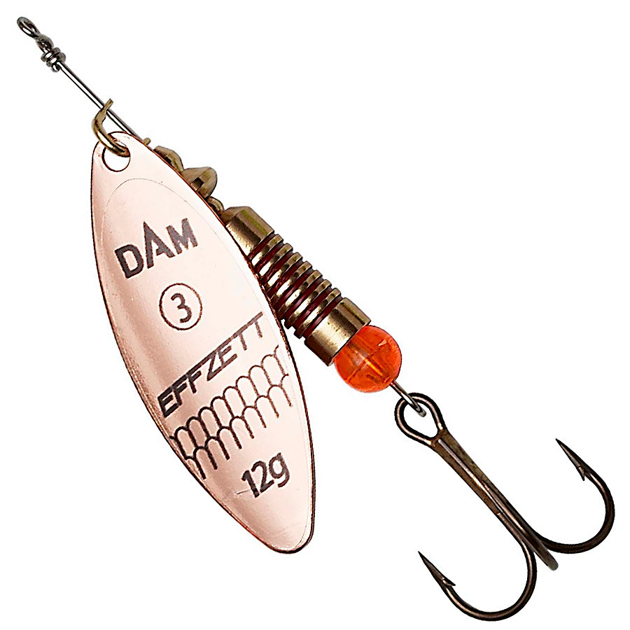 Блешня-вертушка DAM Effzett Predator 12 гр (copper), фото 1