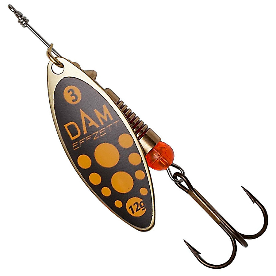 Блешня-вертушка DAM Effzett Predator 4 г (blacky), фото 1