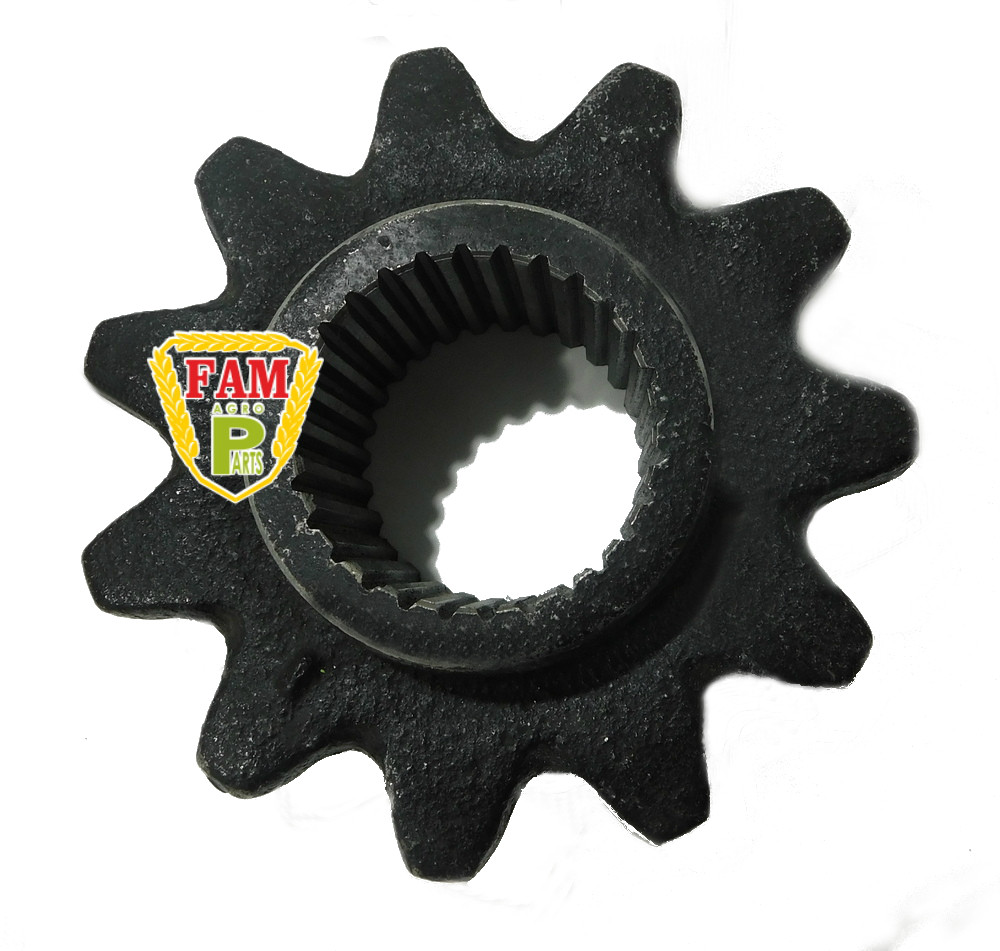 Зірочка Z=11 верхнього валу транспортера похилої камери шлицевая, 630635 Claas