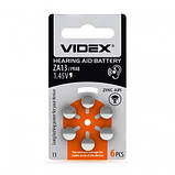 Videx батарейка повітряно цинкова Videx ZA13, фото 2