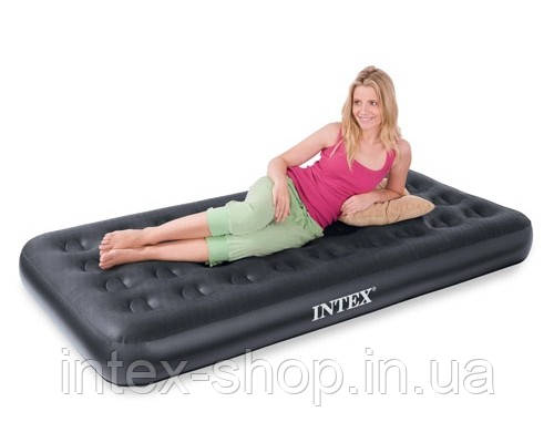 Надувний матрац Intex 67794 (99х191х22 см ) ортопедичний, фото 2