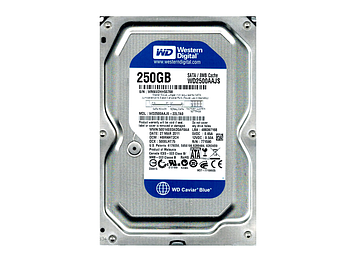 Жесткий диск Western Digital Caviar Blue 250Gb 7200rpm 8MB (WD2500AAJS) 3.5" SATA II