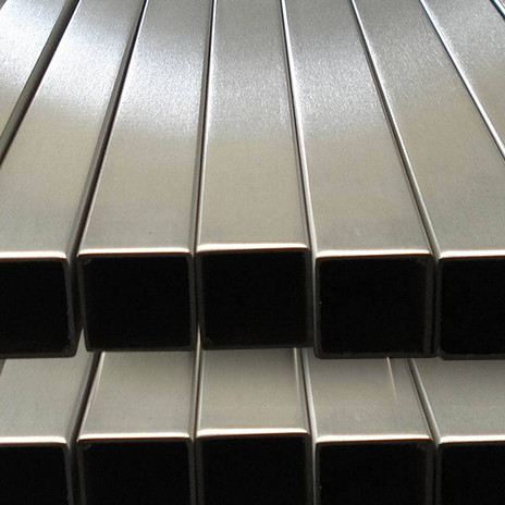 Труба нержавіюча профільна квадратна 80х80х2мм AISI 201 мат/полір