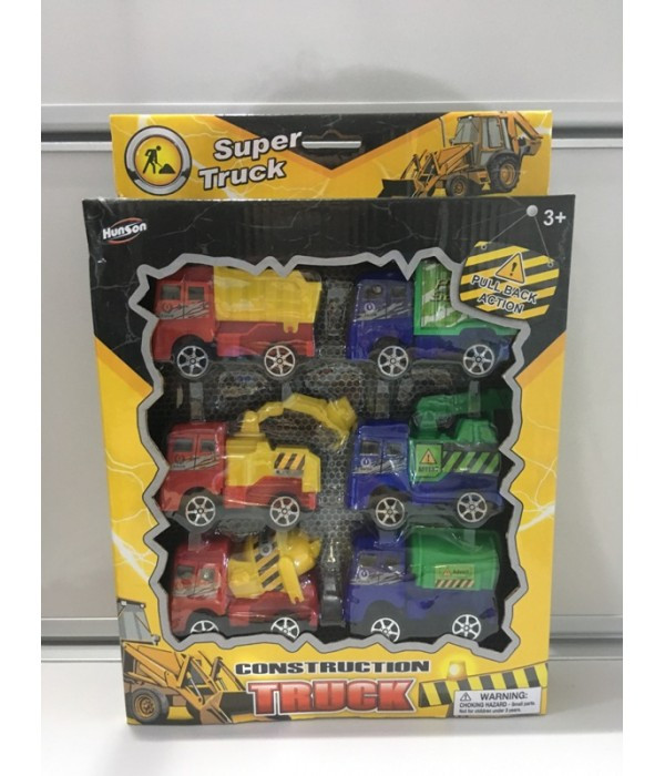 Набор машинок Construction Truck Super Truck Игрушка Набор 6 шт. (ID ...