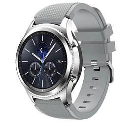 Силіконовий ремінець Primo для годинника Samsung Gear S3 Classic SM-R770 / Frontier RM-760 - Grey