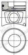 Поршень Mercedes 87-179300-70 (NURAL FM)