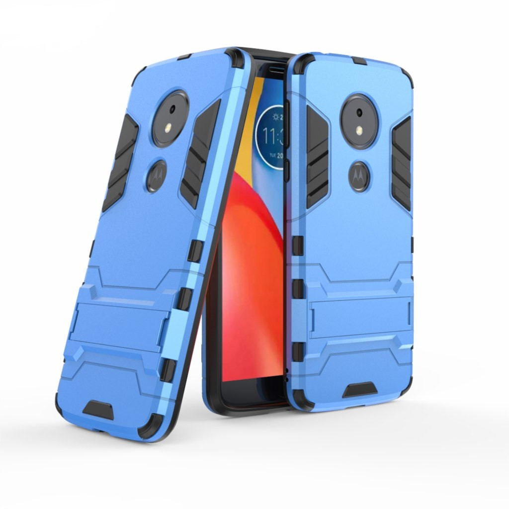 Чохол для Motorola Moto E5 Plus / XT1924-1 Hybrid Armored Case блакитний