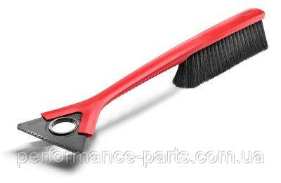 Щітка для снігу зі скребком Audi Ice Scraper with Snow Brush, Red/Black, артикул 80A096010A