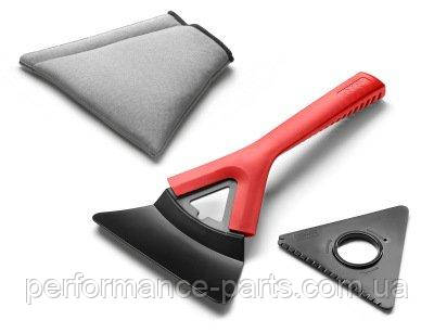 Скребок та мікролопатка з рукояткою Audi Ice Scraper and Shovel, Multi-functional, Red/Black 80A096010E