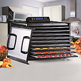Дегідратор Excalibur 4948CDFB — професійна сушарка для фруктів, овочів, м'яса та пастили на 9 лотків, фото 10