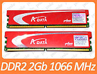 DDR2 4GB (2x2Gb) 1066 MHz (PC2-8500) CL5 A-Data AX2U1066PB2G5-2P