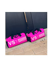 Сумка пляжна/спортивна/дорожня Вікторія Сікрет (Victoria's Secret) VS17-pink, фото 2