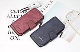 Стильне жіноче портмоне-гаманець Baellerry чорного кольору, фото 7