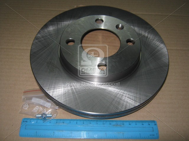 Гальмівний диск передній AUDI 80, AUDI COUPE, VW PASSAT, VW POLO 608410 ROADHOUSE