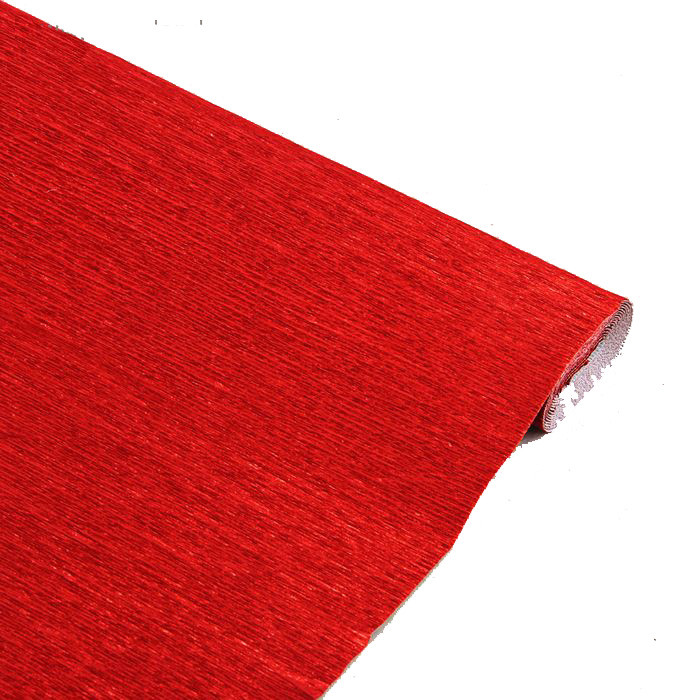 Креп папір 803 червона Cartotecnica rossi водовідштовхувальна металізована, фото 1