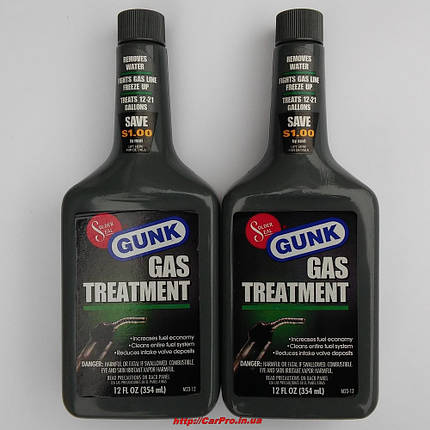 Комплексний очисник бензинової паливної системи GUNK Gas Treatment, фото 2