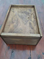 Дерев'яний декоративний ящик із кришкою