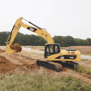 ГУСЕНИЧНИЙ ЕКСКАВАТОР CATERPILLAR 323D LN VA, фото 1