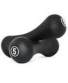 Гантелі неопренові круглі 2*5 кг для фітнесу, атлетики та спорту LiveUp NEOPRENE DUMBBELL