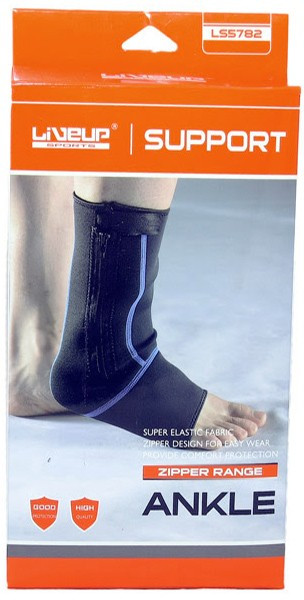 Фіксатор щиколотки LiveUp ANKLE SUPPORT, LS5782-LXL