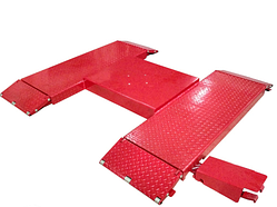 Підйомник ножичний пневматичний посилений PPN-4000K AIRKRAFT