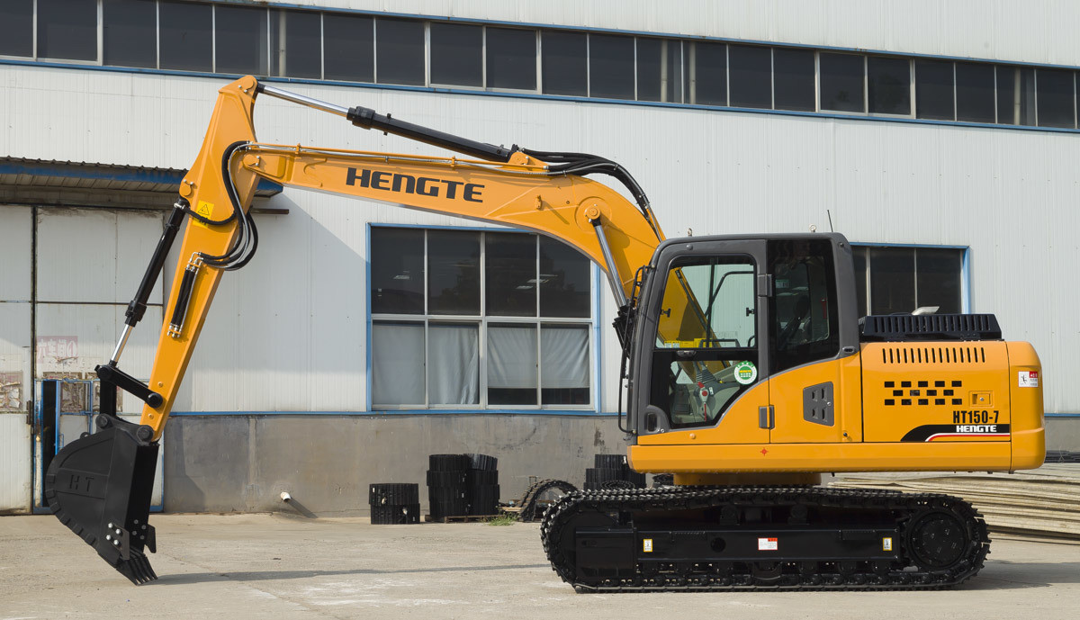 ГУСЕНИЧНИЙ ЕКСКАВАТОР HENGTE HT120A-3, фото 1