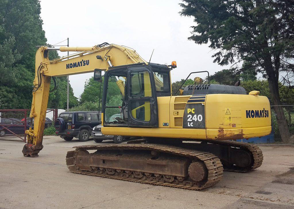 ГУСЕНИЧНИЙ ЕКСКАВАТОР KOMATSU PC240, фото 1