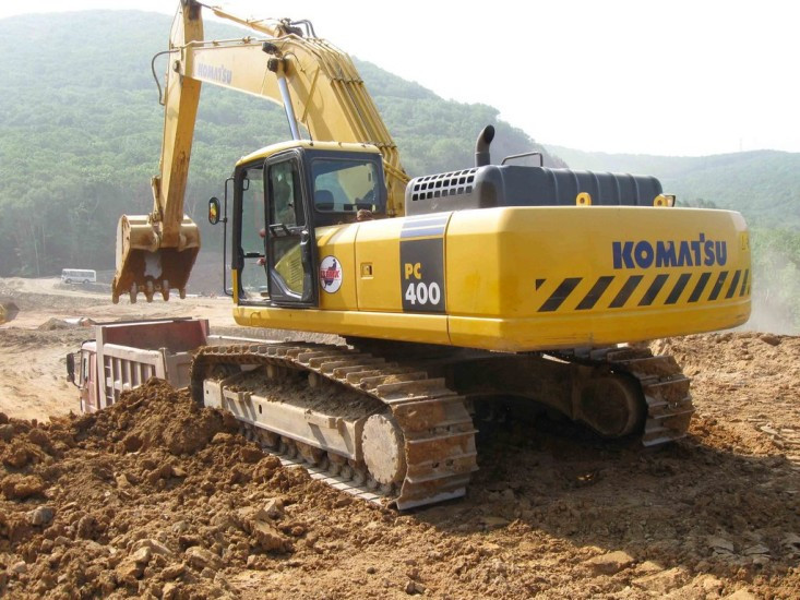 Гусеничний екскаватор Komatsu PC400, фото 1