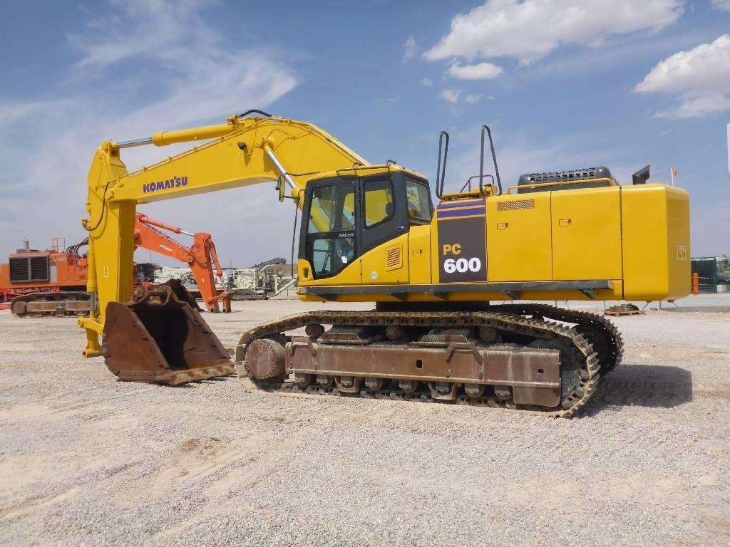 Гусеничний екскаватор Komatsu PC600, фото 1