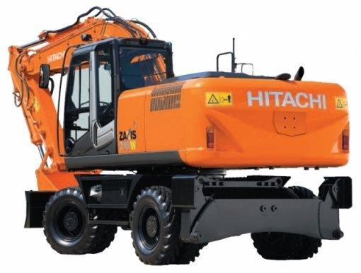 КОЛЁСНЫЙ ЭКСКАВАТОР HITACHI ZX210W-3, фото 1