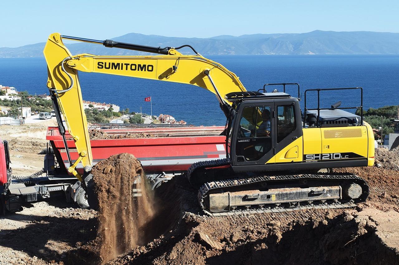 Экскаватор TSM Global Sumitomo SH210LC-6 Long Reach - фото 4 - id-p822182014