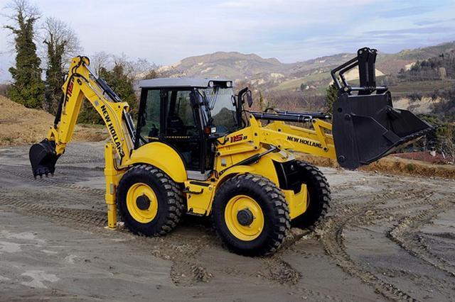 Екскаватор-навантажувач New Holland B100B, фото 1