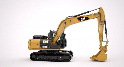СЕРЕДНІ ЕКСКАВАТОРИ ГУСЕНИЧНІ - 318D2 L Cat, фото 1