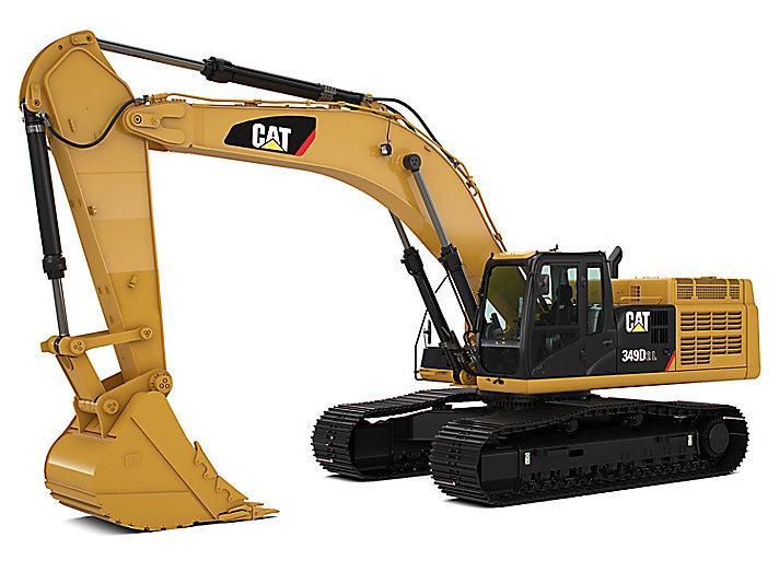 Гідравлічний екскаватор 349D2/D2 L Cat, фото 1