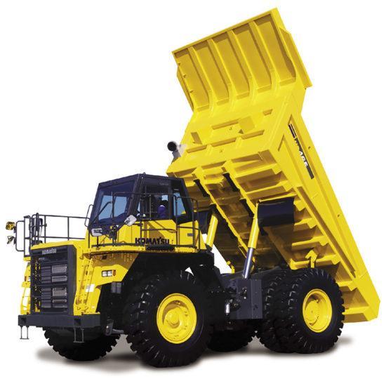 КАР'ЄРНИЙ САМОСКИД KOMATSU HD465-7